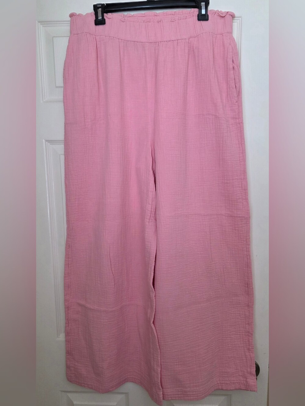 Vineyard Vines Women's Pink Gauze Pull On Pant